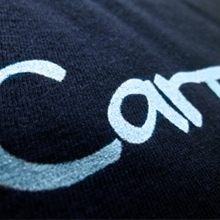 ホワイトインクジェットプリント例